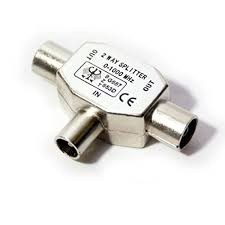 adaptador t antena m-m-h metalico