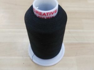 hilo coser poliester negro 1000mtrs