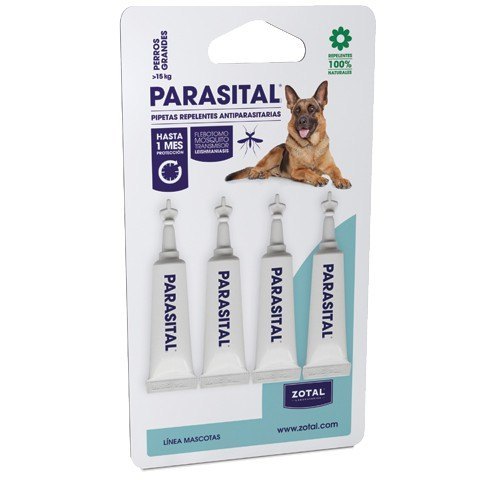 antiparasitos parasital pipeta grande 4udes zotal