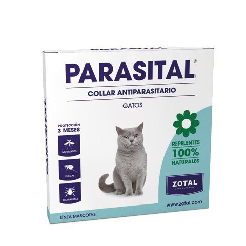 collar gatos antiparasitos 35cm zotal