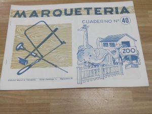 cuaderno marqueteria n40 zoo