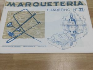 cuaderno marqueteria n33 botellero pared