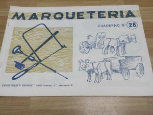 cuaderno marqueteria n28 carro