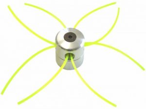 CABEZA ALUMINIO PARA DESBROZADORA 4 HUECOS