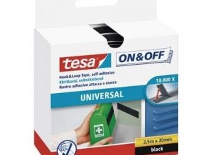 velcro adhesivo 20mm 1mtrs blanco tesa