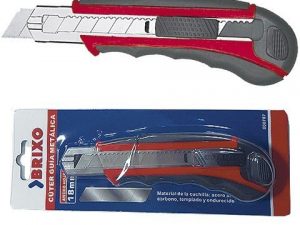 cutter bimaterial 18mm 8 hojas brixo