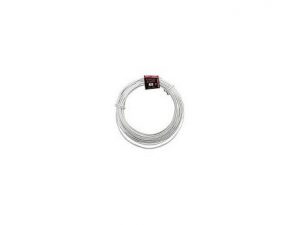 alambre tendedero forrado blanco 10mtrs