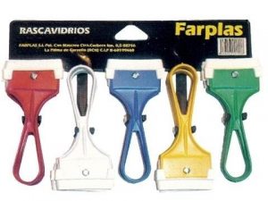 rascavidrios plastico surtido unidad