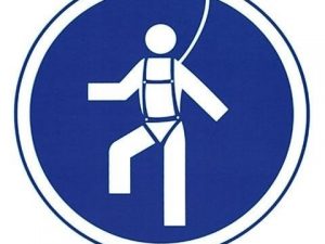 cartel obligatorio uso proteccion anticaidas climax