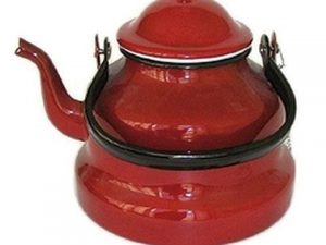 cafetera pava esmalte rojo 1 litro ref 910410