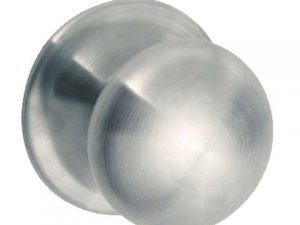 pomo puerta c/placa acero inox liso 85mm avant ayr