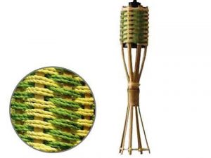 antorcha bambu cuerda sobremesa 40cm garden de lux