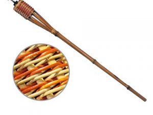 antorcha bambu rattan 120cm garden de lux