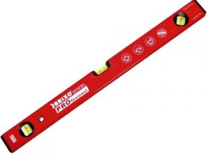 nivel aluminio rectangular 3 burbujas 60cm brixo