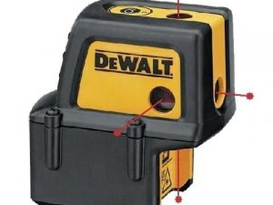 nivel laser 4 puntos dw084 c/maletin dewalt