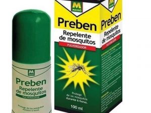 insecticida anti mosquitos repelente spray 100ml preben