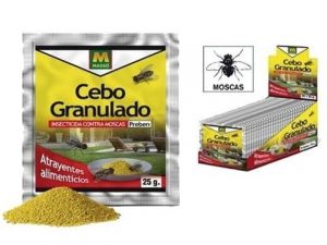 cebo granulado para moscas (25gr) masso