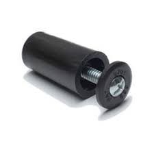 tope persiana negro 40mm blister 2 udes