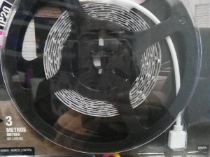 tira led kit 12v 3mtrs 14w ip20 rgb colores