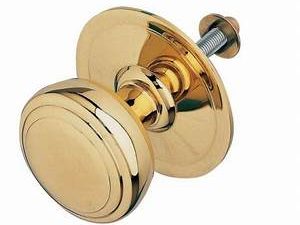 pomo puerta laton pavonado mod 12 placa 9.3cm