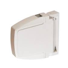 recogedor persiana abatible blanco cinta 20mm grande