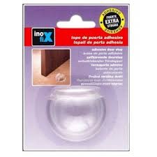 tope puerta adhesivo transparente