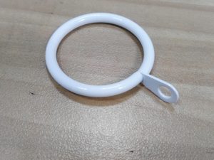 anilla barra 19mm blanco 10udes