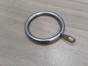 anilla barra 19mm satinada 10 udes