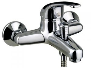 grifo monomando bañera c/flexo 150cm serie atlantico 40