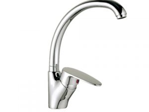 grifo monomando fregadero caño alto pacifico 40