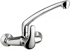 grifo monomando fregadero caño recto atlantico 40