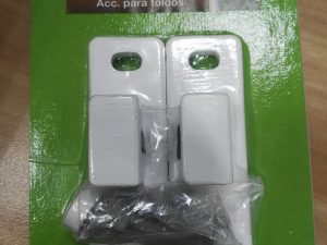 soporte pared brazo h blanco juego 2 unidades