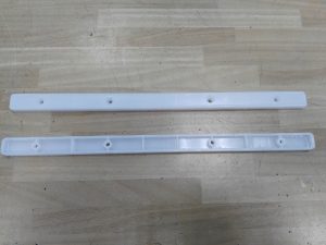 guia cajon perfil blanca 28,5cm unidad