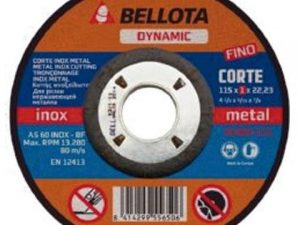 disco abrasivo bellota desbaste metal 50351-115 profesional