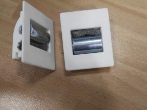 pasacinta empotrar cinta 18mm blanco