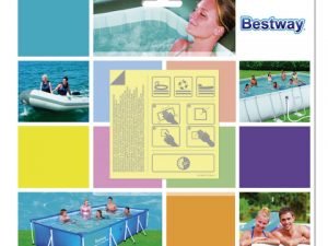 parche reparador piscinas adhesivo bajo agua (10udes) 62091
