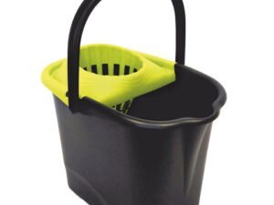 Cubo plastico fregona oval asa plastico basic 16 litros