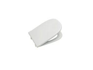 Roca A801327004 Asiento y Tapa, Coleccion Dama Retro, Color Blanco